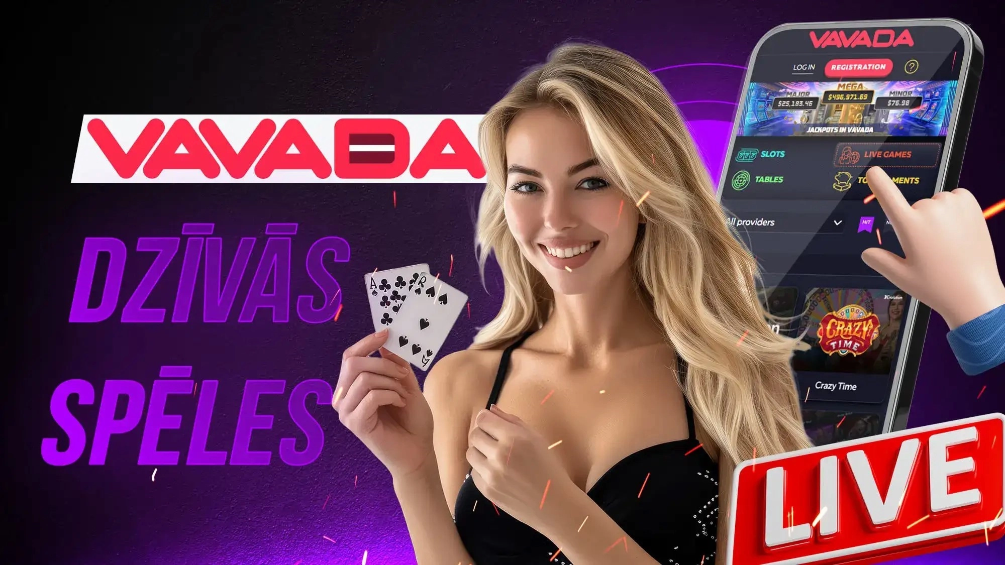 Vavada Live-Casino